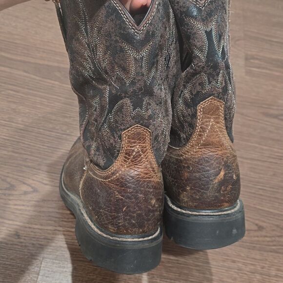 Ariat steel toe puncture resistant work boots size 10EE - Picture 5 of 10